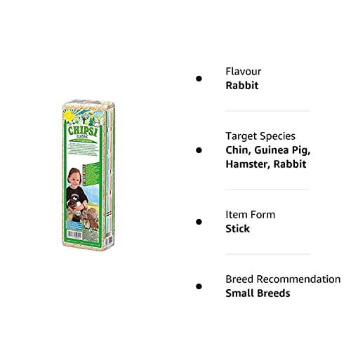 Chipsi-Classic-Wood-Shavings-BeddingLitter-for-All-Small-AnimalsSuitable-for-Hamster-Rabbit-Guinea-Pigs-1-Kg