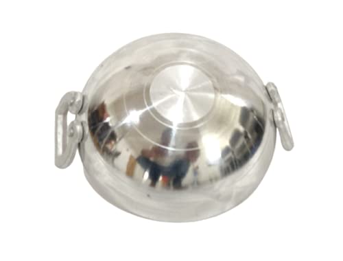 Image of Aluminium Small Kadhai for Tadka /Frying Kadhai (6.5 Inch), Silver