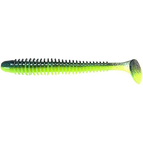Keitech Swing Impact 2" Chartreuse Thunder Cover
