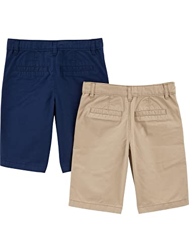 Simple Joys by Carter's Boys Flat Front Shorts, Pack of 2 - Image 3