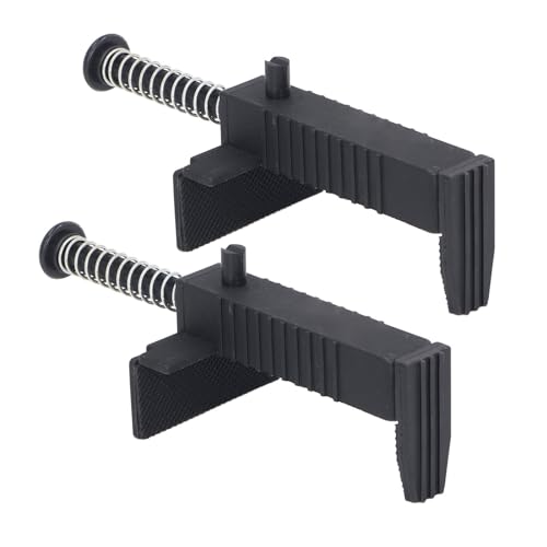 Fafeicy 2 Pcs Brick Line Runner Bricklaying Tool Brick Line con rango de abrazadera de 9 a 12 cm, almohadilla antideslizante para proyectos de albañilería miniatura 6