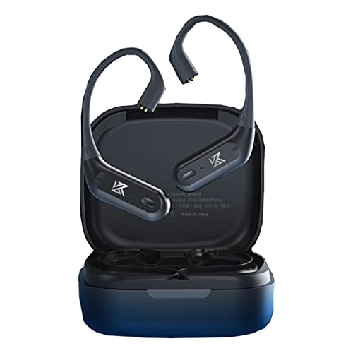 KZ AZ09 Pro Bluetooth 5.2 QCC3040 Gancho de orelha AZ09 AZ10 ganchos de fone de ouvido Cabo de atualização Apt-X HD com capa de carregamento ZSN PRO X DQ6 Cabo Bluetooth (pino C)