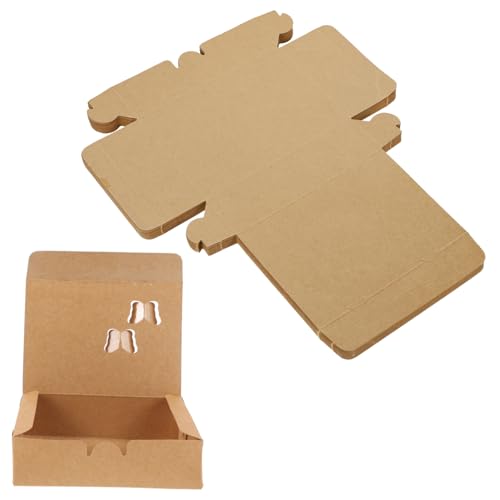 LAPYAPPE 25pcs Snack Packing Boxes for Home Shops Food Storage Boxes French Fries Wrapping Containers
