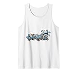 Lieblingsstadt Chemnitz Graffiti Skull Sachsen Tank Top