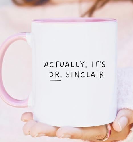 Taza de cerámica personalizada para doctor 11 onzas miniatura 3