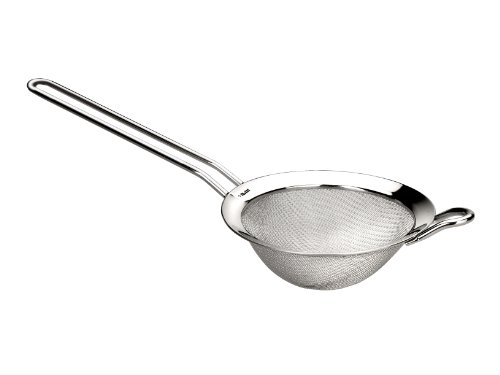 Ibili 703818 - Colador Malla Media bola INOX 18 cm, Silver