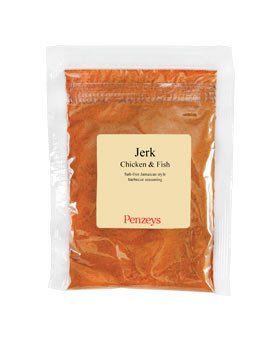 Jerk Chicken and Fish Seasoning By Penzeys Spices 3.8 oz 3/4 cup bag Pack of 1