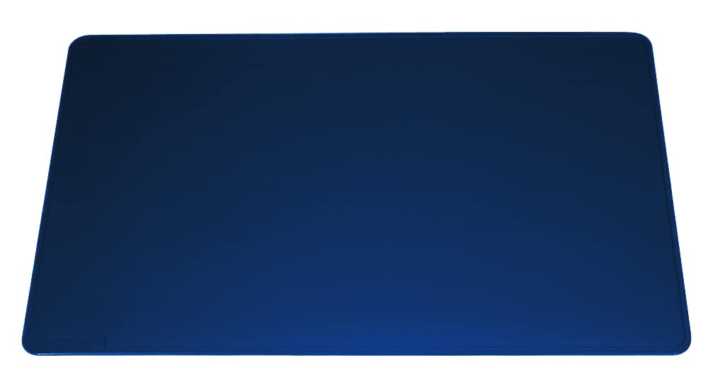 Durable 710307 Sous-​main avec rebord rainuré dessous en mousse antidérapant - 65x52 cm - Bleu