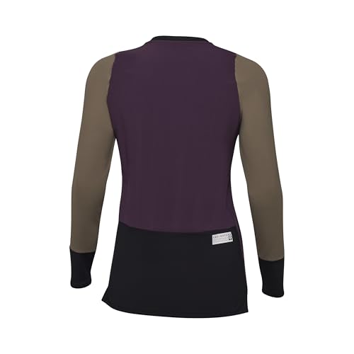 Long Sleeve Cycling Jersey Fox Lady Defend Thermal Dark Purple M