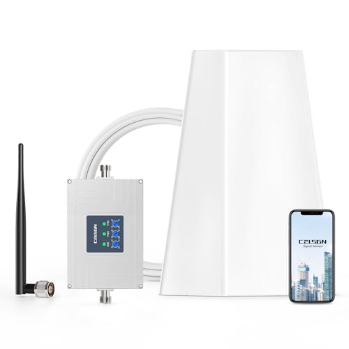 Cell Phone Signal Booster For Home Covers 4,500 Sq Ft (Verizon