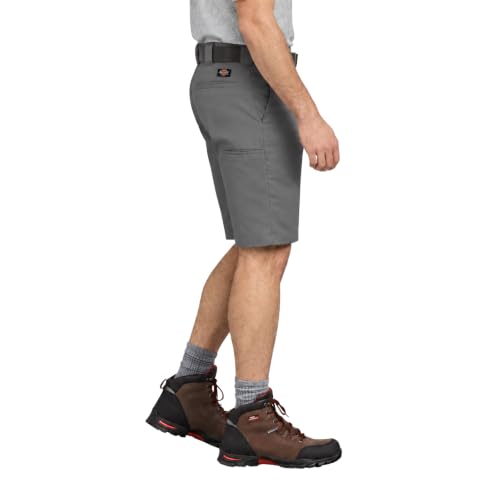 Dickies Men's 11 Inch Regular Fit Stretch Twill Work Short-Gravel Gray, 36 - image 3