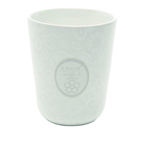 Bougie céramique multicolore THUN grand format 16 cm parfum coton
