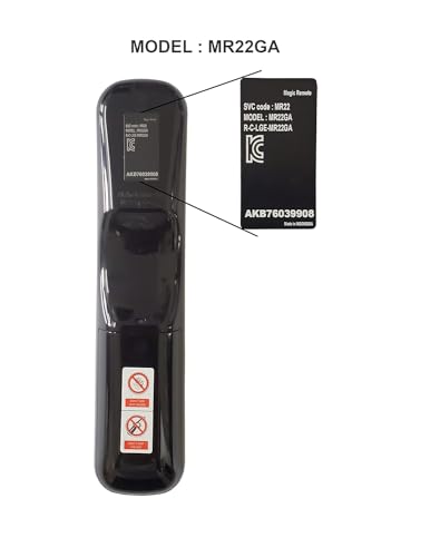 Image of MR22GA for LG Magic Remote with Pointer and Voice Function Replacement for LG Smart TV Remote Control. AKB76039908