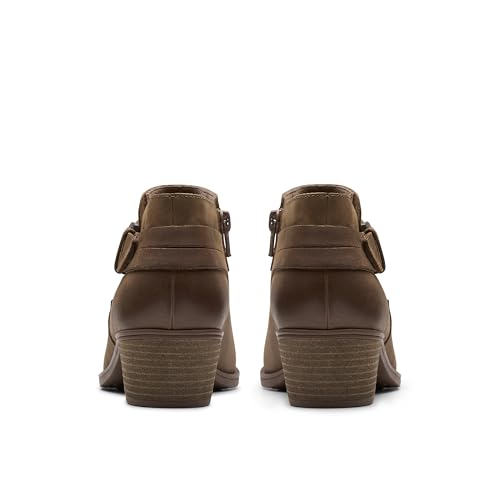 Clarks Women's Charlten Rae Ankle Boot, Mushroom Oily, 37 EU – Ansicht 6