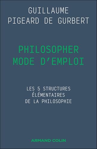 Philosopher mode d'emploi: Les 5 structures élémentaires de la philosophie