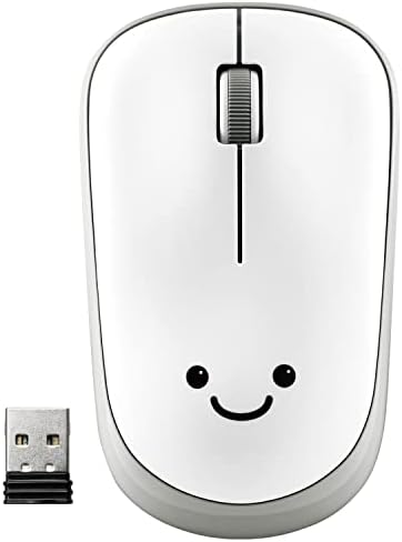 ELECOM 2.4G Wireless, Portable Mobile Mouse for Right/Left Handed, IR LED, 1200 DPI 2.5 Years Long Battery Life, Silent Click (M-IR07DRSKWH)