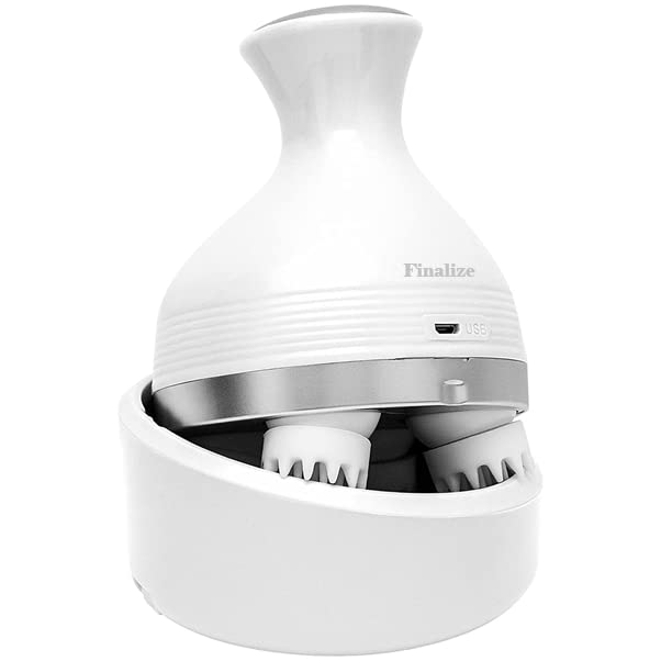 Finalize Hair Scalp Rechargeable Electric Head Kneading Massager,4