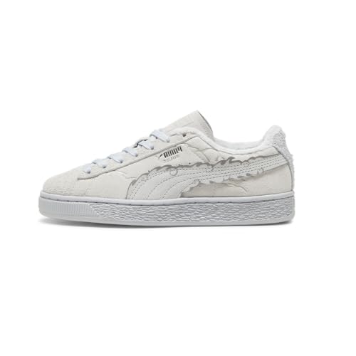 PUMA Kids Boys Suede 3 X Op Lace Up Sneakers Shoes Casual - Grey3