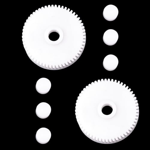 XDDPRO Headlight Motor Gear Repair Kit Upgrade Fits for Chevy Corvette 1988-1996 2 Gears and 6 Bushing Front Left Right Placement 2-Door Direct Replacement Part