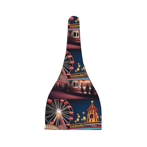 Baby Beanie CursedCarnival Knotted Hat - Soft, Warm, Comfortable, Headwear for Newborns, 0-6 Months Black2