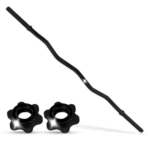 wuuhoo® Langhantelstange Henry - 180cm / 150 cm / 120 cm Hantelstange...