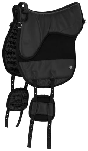 Covalliero Reitpad AiRide - leicht & anatomisch geformt - mit Schaumstofffüllung - schwarz