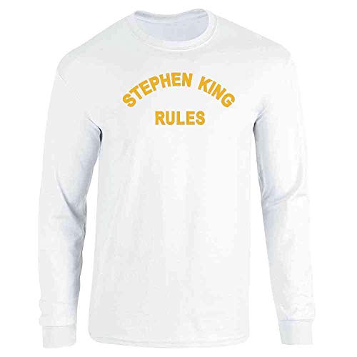 Retro Horror Reader Rul Long Sleeve Tee T-Shirt Long Sleeve Tee | White 3XL
