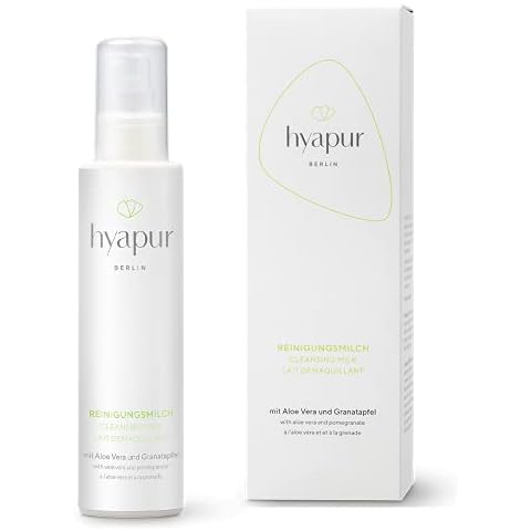 hyapur® - GREEN Reinigungsmilch 150ml - Die sanfte Gesichtsreinigung - zur Anti-Aging-Pflege mit Bio- Vegan- Natur- Kosmetik aus Berlin Cover