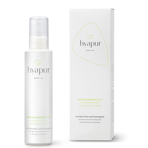 hyapur GREEN lait démaquillant hydratant pour nettoyer et apaiser les peaux sèches