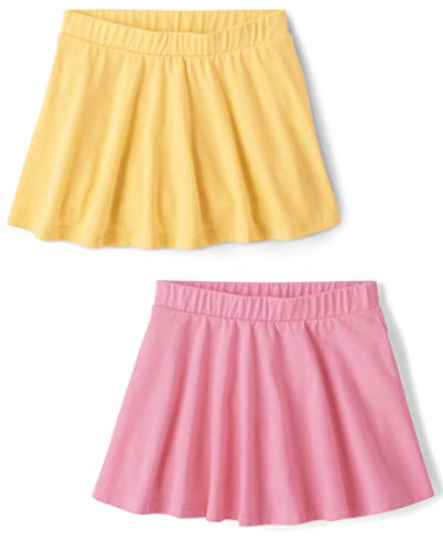 Opiniones y reviews de falda pantalón para Bebé más recomendados. 47 The Children's Place Falda de Moda para bebés y niñas, Rosa Brillante/Oro Atardecer, 2 Años