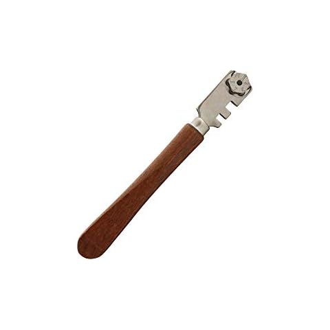 Cortavidrios profesional Medid MD/CV100 con mango de madera y 6 rulinas de acero Cover