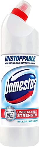 Image of Domestos Ultra White and Sparkle Thick Bleach 750 ml (Pack of 9)
