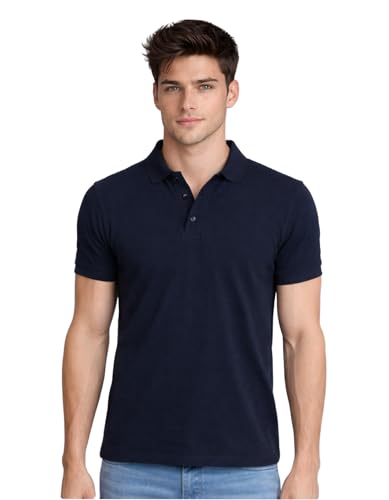 Image of AWG ALL WEATHER GEAR Cotton Rich Solid Polo Tshirt