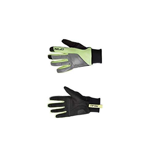 Gants fluo jaune noir M XLC 2500148001 accessoire cyclisme route et VTT