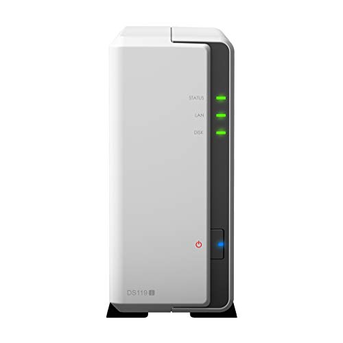 Preisvergleich Produktbild Synology DS119j 1-Bay 10TB Bundle mit 1x 10TB Red WD100EFAX