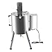 15L Heating Mixing Filling Machine, 0-300°C Stainless Steel Automatic Lipstick Lotion Candle Filling Machine, 110V with 304 Stainless Steel Tank, for Lipstick, Shoe Polish, Wax