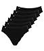 Produktbild sloggi Damen Slips 24/7 Microfibre Tai Slip 83010180848 6er Pack, Farbe:Schwarz, Wäschegröße:40, Artikel:-0004/04 black