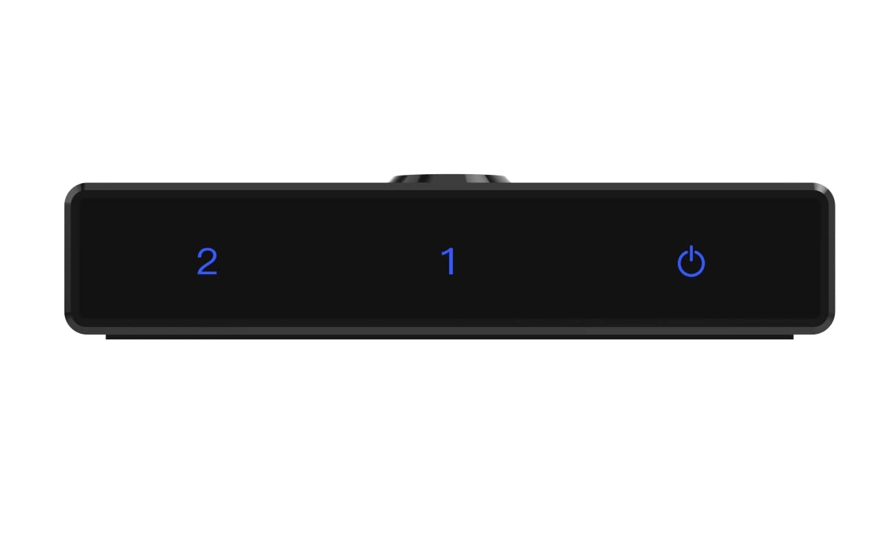 PremiumCord Przełącznik HDMI 2.0, Ultra HD 4K 2160p 60Hz, Full HD 1080p, 3D, 4:4:4 Dwukierunkowy 2-1 lub 1-2, HDCP 2.2, Obudowa z Tworzywa Sztucznego, Kolor Czarny