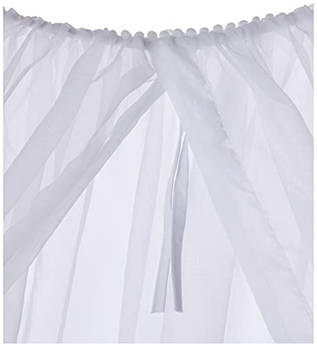 Mosquiteiro Para Cama Montessoriana Voil Branco, Biramar Baby, Branco