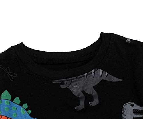 Boys Pajamas Set Long Toddler Pjs Little Kids Dinosaur Sleepwear4