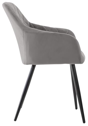 Clp 2Er Set Sedia Da Pranzo Shila Samt Arredamento Casa Cucina Casa & Cucina - 4