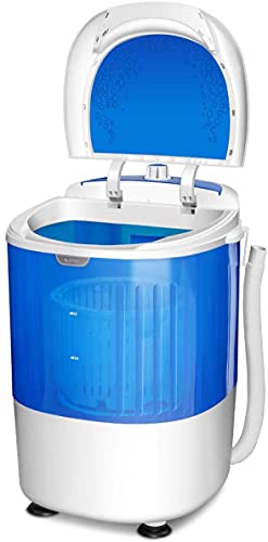 DORTALA Portable Washing Machine, 5.5 LBS Small Single Tube Washer with Spin Dryer, Compact Laundry Washer for Apartment, Dorm and RV