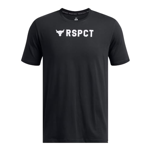 Under Armour Men's Project Rock Respect Short Sleeve T Shirt Project Rock Respect Short Sleeve T Shirt (Pack of 1)