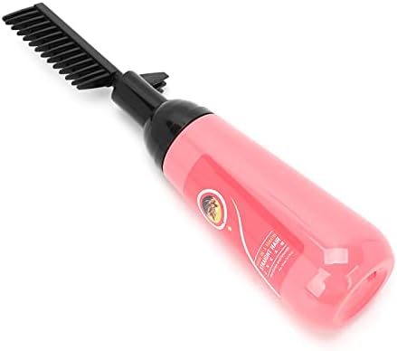 Hair Straight Cream with Comb Clip-Free Pull-Free No Styling Required Professional Smoothing Softening Hair Straightening Cream 150ml