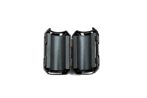 System-S 5 núcleos de ferrita de 13 mm de diámetro divididos de ferrita, núcleo de ferrita, núcleo de Anillo de ferrita para Cables