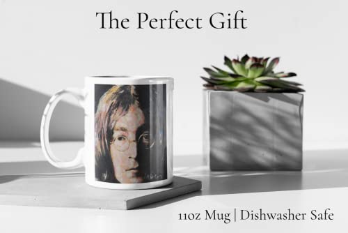 The Beatles Memorabilia Gifts Mug à café et thé Blanc 325 ml - Les Beatles, Paul McCartney, John Lennon, RIngo Starr, George Harrison The Beatles Memorabilia Gifts Mug à café et thé Blanc 325 ml – Image 4