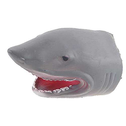 Image of Fashion My Day Kids Zoo Poly Animal Hand Glove Puppets Taletelling Toy Shark