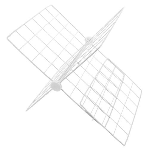 CHICAMPERA Divisor Organizador De Congelador y Frigorífico De Hierro Resistente Rejilla Transpirable para Máxima Organización y Frescura Compatible con Congeladores y Neveras