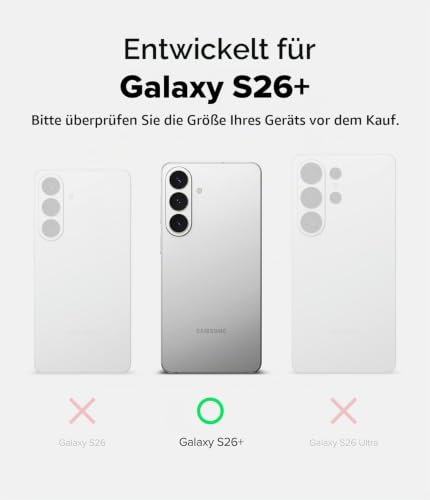 Ringke für Samsung Galaxy S26 Plus Hülle, Fusion-X Magnetic - Black – Ansicht 2