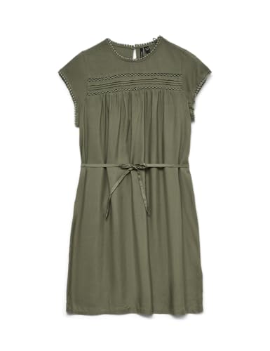 Robe courte femme plissée Vero Moda Vmdebbie légère pour affronter la chaleur avec style